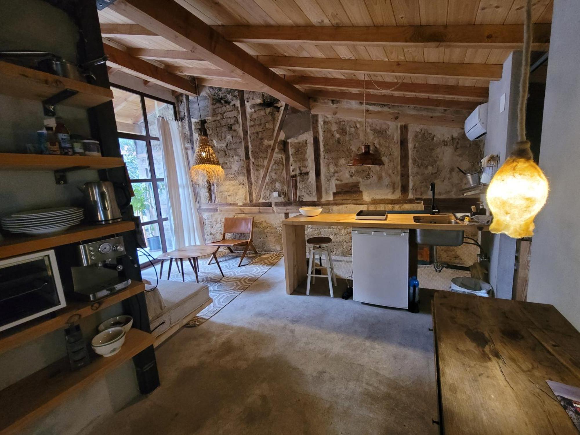 Casita Acceso Piscina Y Jardin La Nueva カンデレダ エクステリア 写真