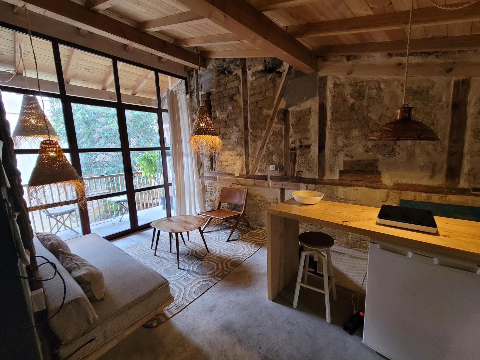 Casita Acceso Piscina Y Jardin La Nueva カンデレダ エクステリア 写真